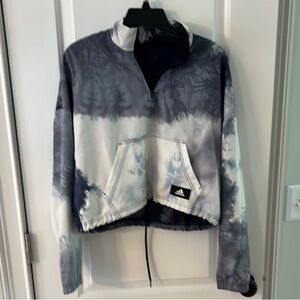 Adidas Half Zip Women’s Tue Dye Windbreaker Jacket Size S